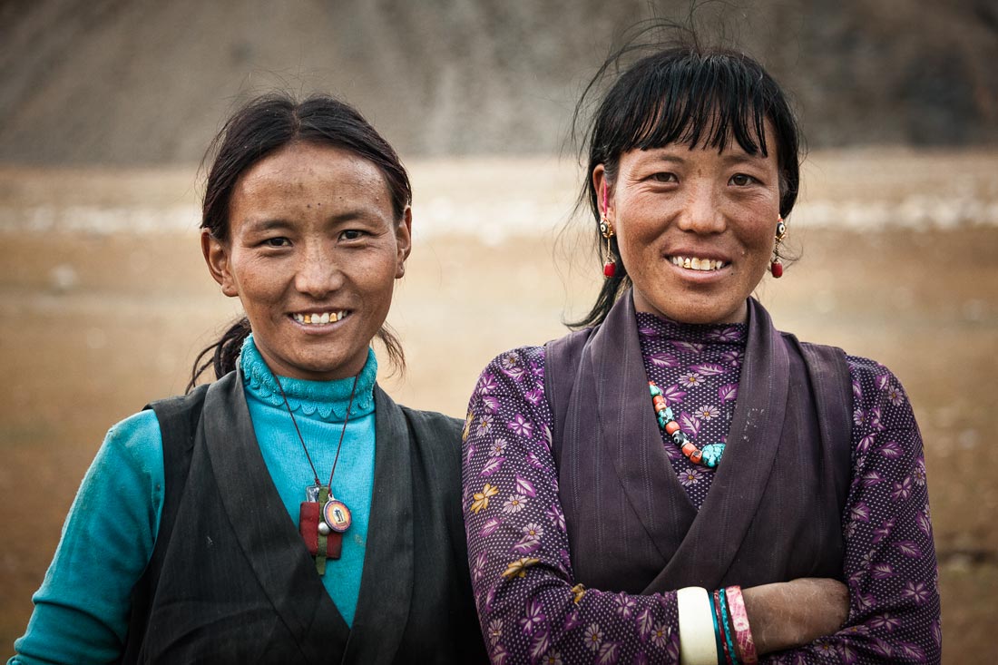 Friends in Tingue, Upper Dolpo, Nepal.